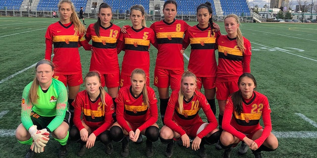 The Calgary Dinos women's soccer team had their jerseys stolen.