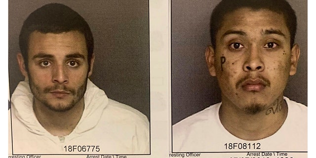 This combination image of undated photos released by the Monterey County Sheriff's Office shows Santos Fonseca, left, and Jonathan Salazar. (AP/Monterey County Sheriff's Office)
