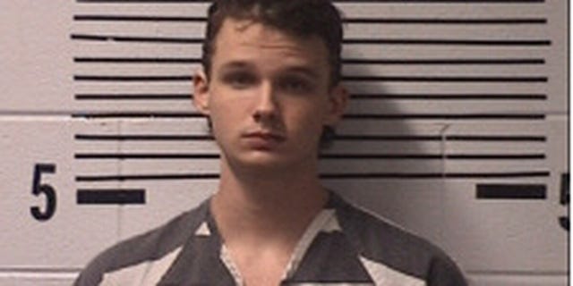 Suspect William Chase Johnson, 18, is expected in court Monday to face murder charges in the shooting death of an Alabama sheriff. (Elmore County Jail)