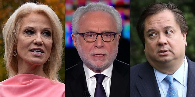 Kellyanne Conway mocked CNNâ€™s Wolf Blitzer for asking about her husband, George Conway.