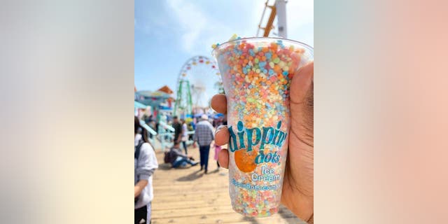 Dippin' Dots are pellets of ice cream. The treat was invented in the 1980s. (Dippin' Dots Facebook page)