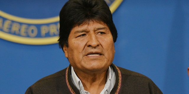 Evo Morales resigned earlier this month (Enzo De Luca/Agencia Boliviana de Informacion via AP)