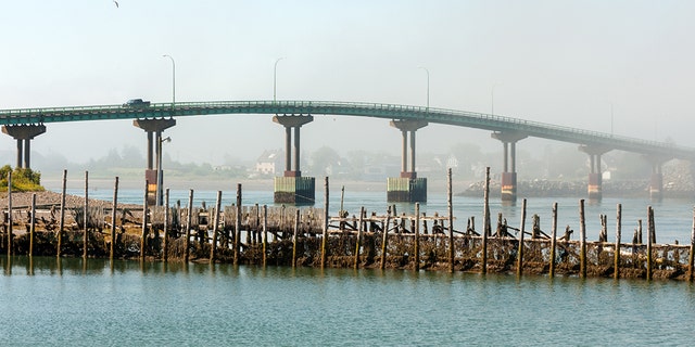 Franklin Delano Roosevelt Bridge over Lubec Narrows, international crossing between Lubec, Maine and Campobello Island, Canada. (iStock)