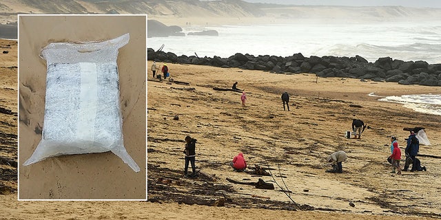 French prosecutors said Sunday that they had opened an investigation after finding a "significant amount" of cocaine and other drugs on beaches all along the Atlantic coast in recent weeks. (Gaizka Iroz/AFP via Getty Images)