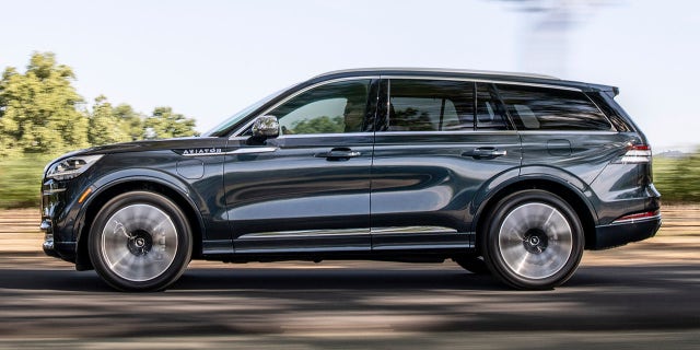 The Aviator Grand Touring plug-in hybrid is positioned as a performance model rated at 494 hp 630 lb-ft of torque.
