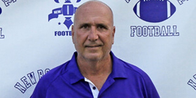 New Rochelle High School football coach Lou DiRienzo