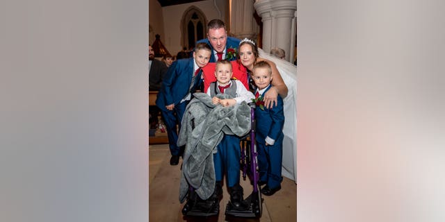 The pair were due to wed next summer but moved up the ceremony after learning that Ethan's cancer had returned, and was terminal.