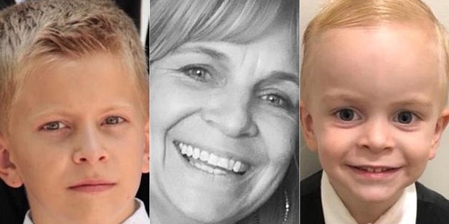 From left: Trevor Harvey Langford, 11; Dawna Ray Langford, 43; and Rogan Jay Langford, 2.