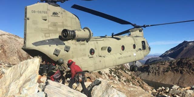 Oct. 29: Operations to recover the bodies of two hikers who died on Red Slate Mountain in California's eastern Sierra Nevada outside of Mammoth Lakes, Calif.