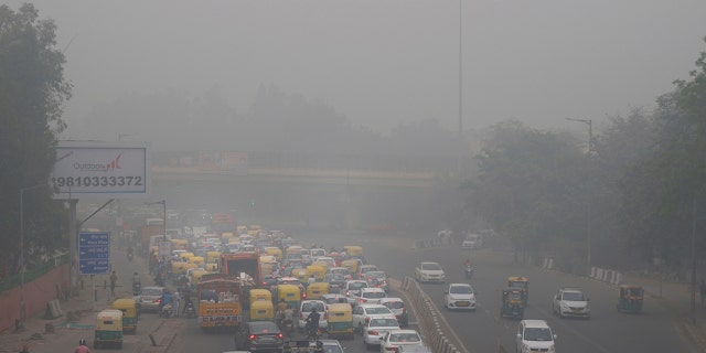 Authorities in New Delhi are restricting the use of private vehicles on the roads under an