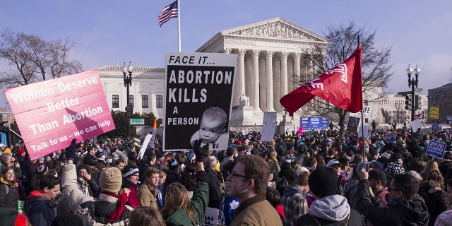 The 46th annual March for Life in Washington, D.C., in January 2019.