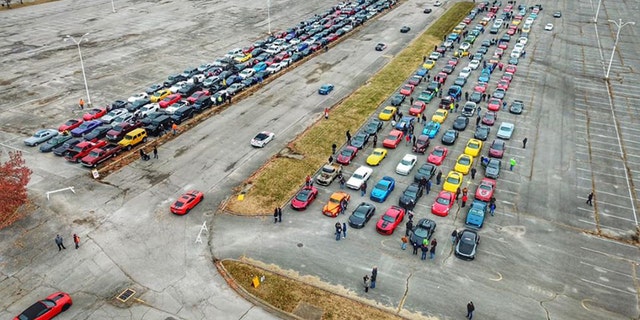 Thousands of people showed up in sports cars and motorcycles to Alec Ingram's funeral procession in Missouri on Sunday.