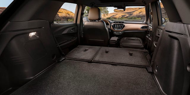 The Trailblazer features a fold-down fron passenger seat and can accommodate 8.5-foot-long items inside.