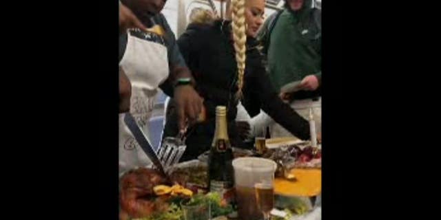 The footage was recorded Sunday and posted on Instagram.
