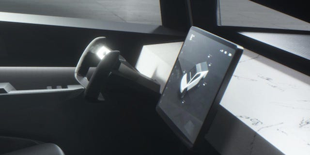 The Tesla Cybertruck prototype featured a yoke when it was unveiled in 2019.