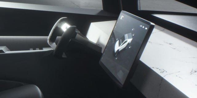 The Tesla Cybertruck prototype featured a yoke when it was unveiled in 2019.