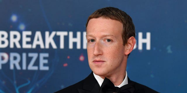 Facebook CEO Mark Zuckerberg is seen above.