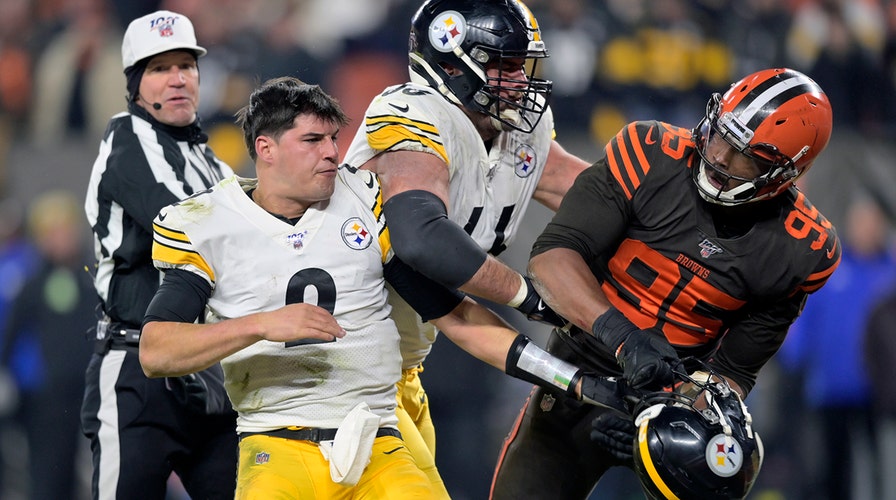 Mason Rudolph, Myles Garrett chat more 
