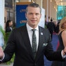 “Fox and Friends Weekend” co-host Pete Hegseth on the red carpet of the Fox Nation Patriot Awards in St. Petersburg, Florida on Wednesday.