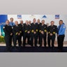 Pasco County, Florida firefighters at the Fox Nation Patriot Awards.