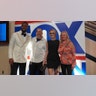 Fox News contributors and Fox Nation hosts Lawrence Jones and Kat Timpf with fans.