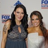 Fox Nation’s Kacie McDonnell and musician Kaya Jones on the red carpet of the Fox Nation Patriot Awards in St. Petersburg, Florida on Wednesday.