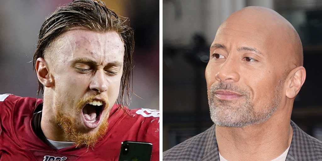 Super Bowl 2020: Dwayne 'The Rock' Johnson wishes super fan George Kittle  luck ahead of San Francisco 49ers vs. Kansas City Chiefs - ABC7 San  Francisco