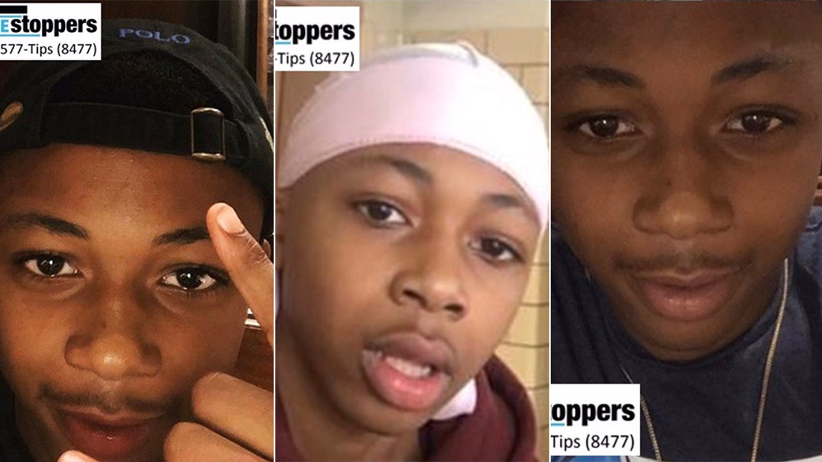 The New York Police Department released three photos Friday of a teenage suspect wanted in the fatal stabbing of Barnard College student Tessa Majors. (Photos: New York Police Department)