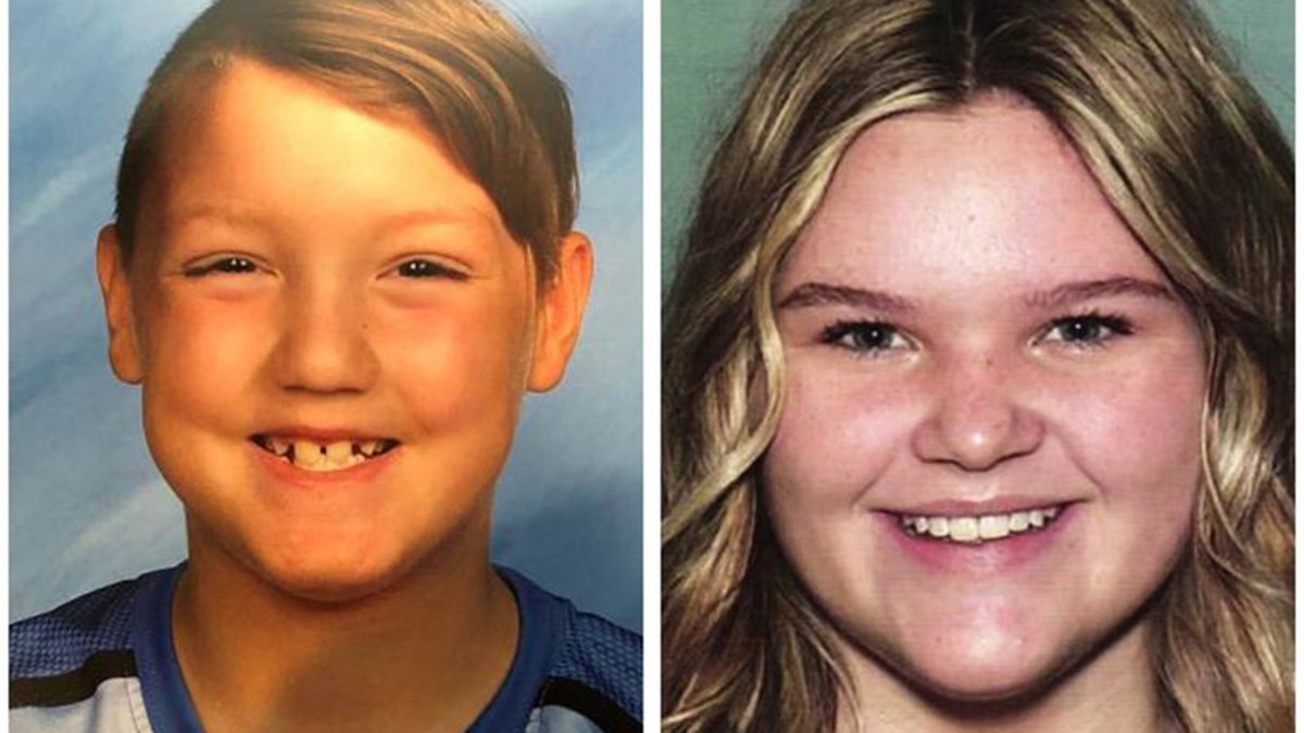 Joshua Vallow, 7, and Tylee Ryan, 17, are being sought by police in Rexberg, Idaho.  (Rexberg Police Department)