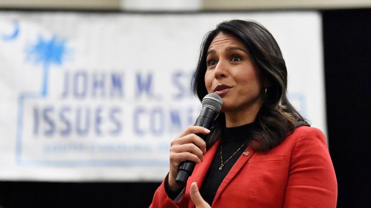 Tulsi Gabbard speaks at conference