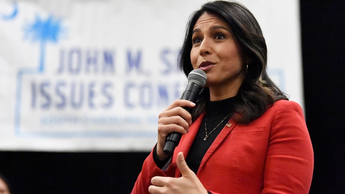 Tulsi Gabbard speaks at conference