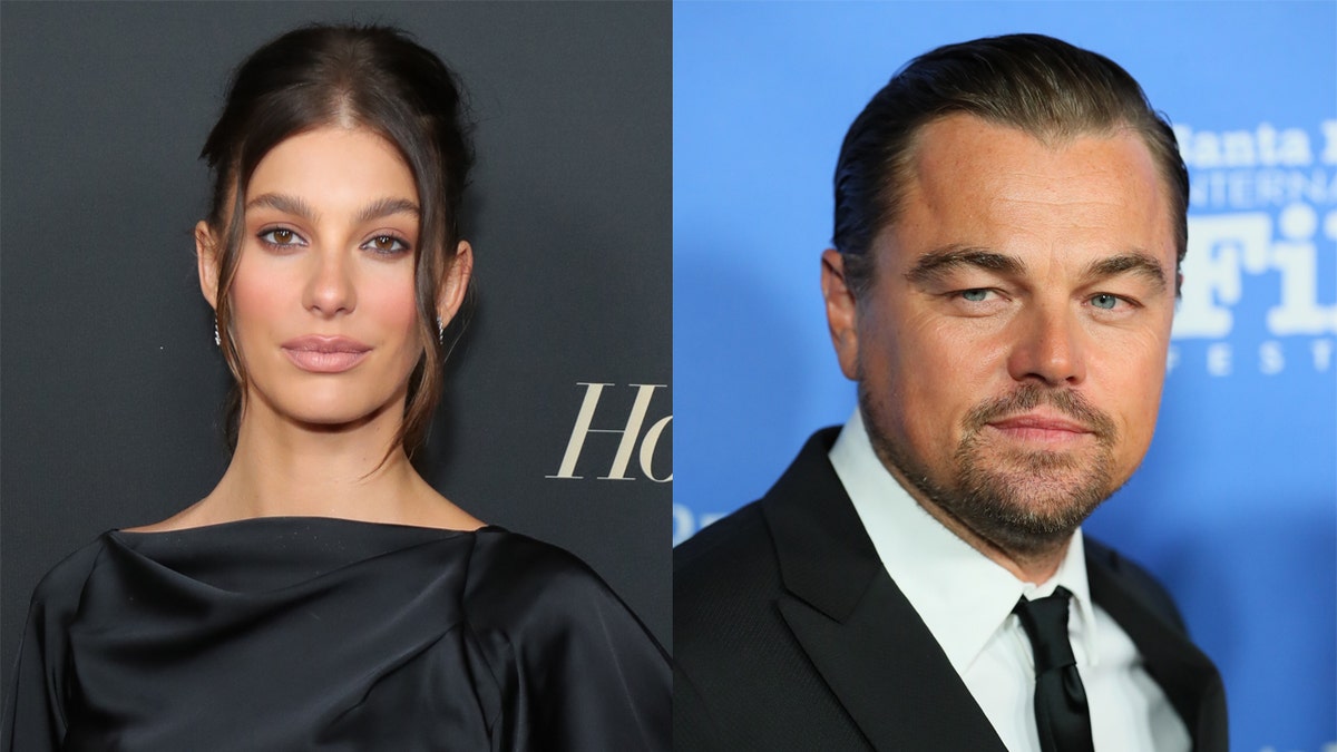 Camila Morrone and Leonardo DiCaprio red carpet