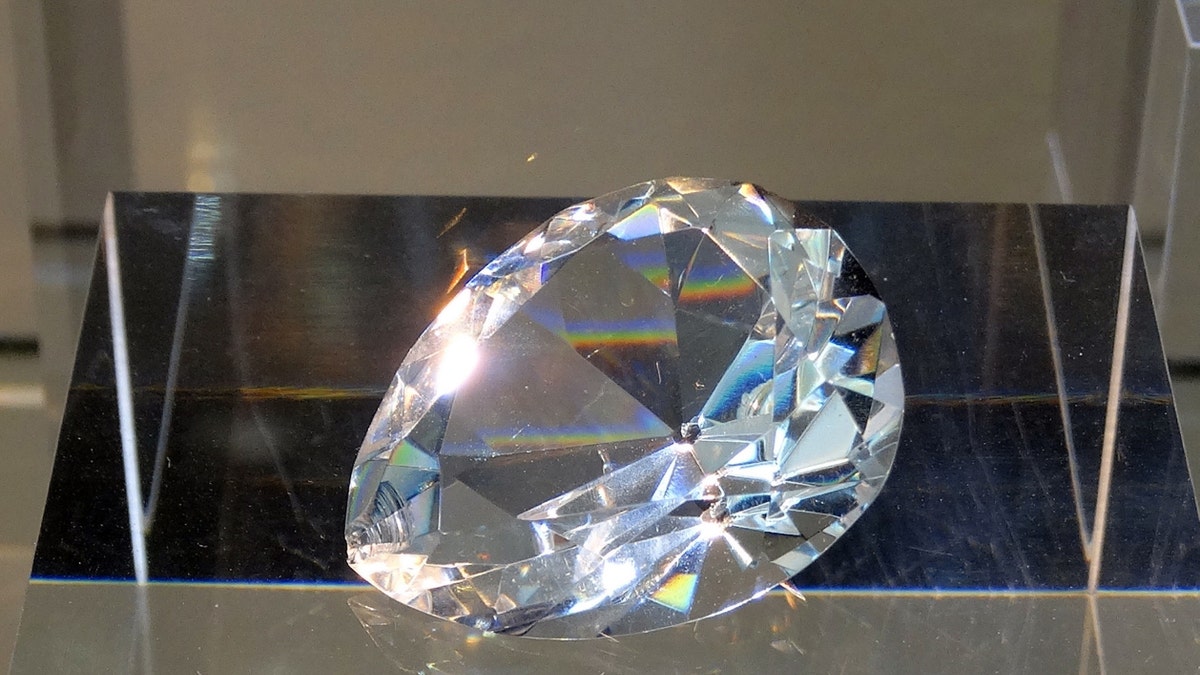 Cullinan V Diamond. A Cullinan Diamond found in South Africa and measured at 18.85 Carats. Dated 2014 - file photo.