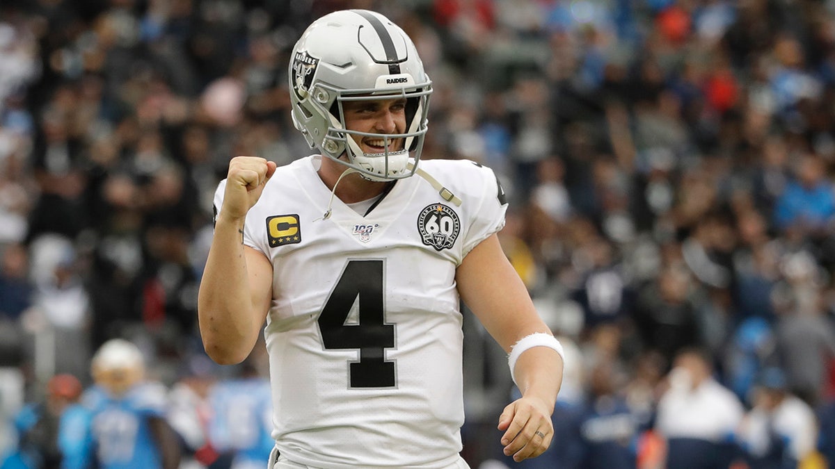 Derek Carr has said he's tired of being disrespected. It is now time to put up or shut up. (AP Photo/Marcio Jose Sanchez)