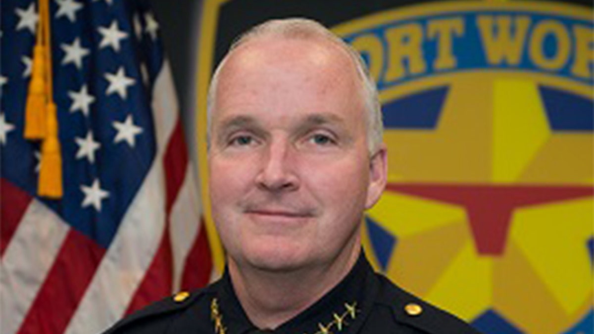 Chief Ed Kraus, 52, is a 26-year veteran of the force who was only named permanently to the role earlier this month after performing the role on an interim basis since May.