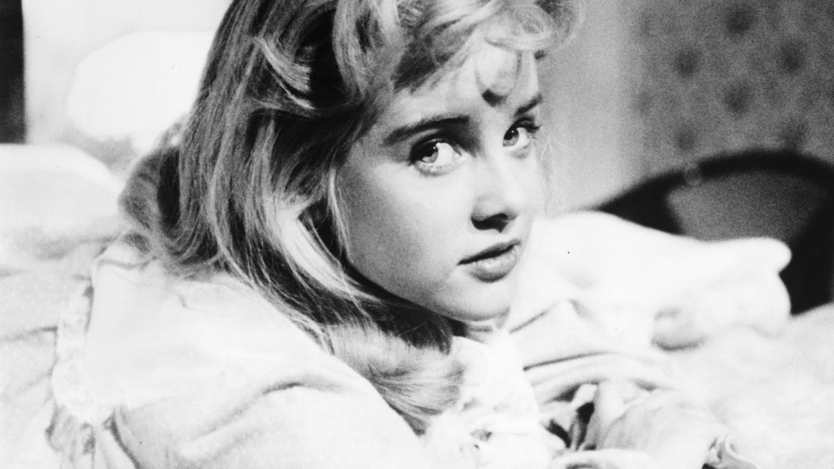 Sue Lyon posing for a portrait in a scene from the movie "Lolita." (Michael Ochs Archives/Getty Images, File)