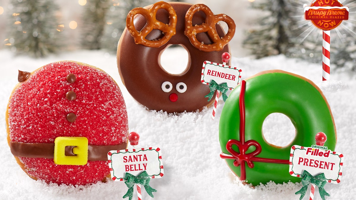 Krispy Kreme debuts Holiday Doughnut Collection featuring 'Santa