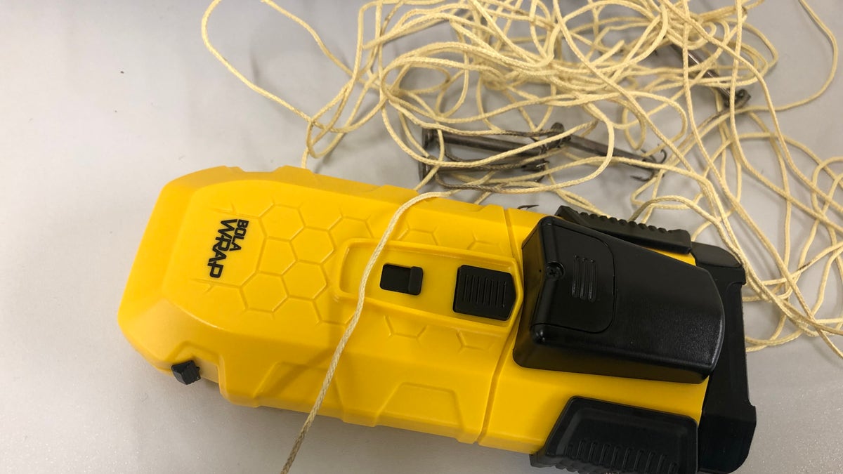 The BolaWrap is the only non-pain complaint tool that allows law enforcement a safer alternative when it comes to apprehending suspects, according to Wrap Technologies.