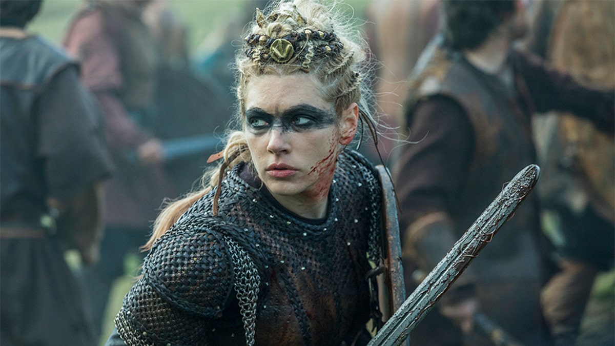 Katheryn Winnick revealed "Vikings" creator Michael Hirst received death threats over her character Lagertha's fate in the series.