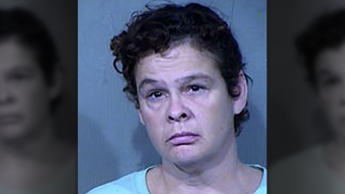 Kathy Jones, 46, is facing serious charges after she allegedly tried to set her boyfriend on fire because he wouldn't celebrate her new job at a Subway restaurant, according to a report. (Maricopa County Sheriff's Office)