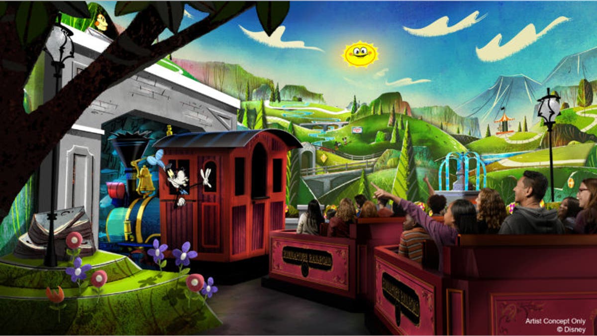 "Mouse rules" reign supreme at the Mickey & Minnie Runaway Railway, WDW News said.