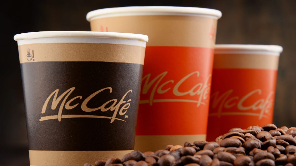 McDonald's coffee cups