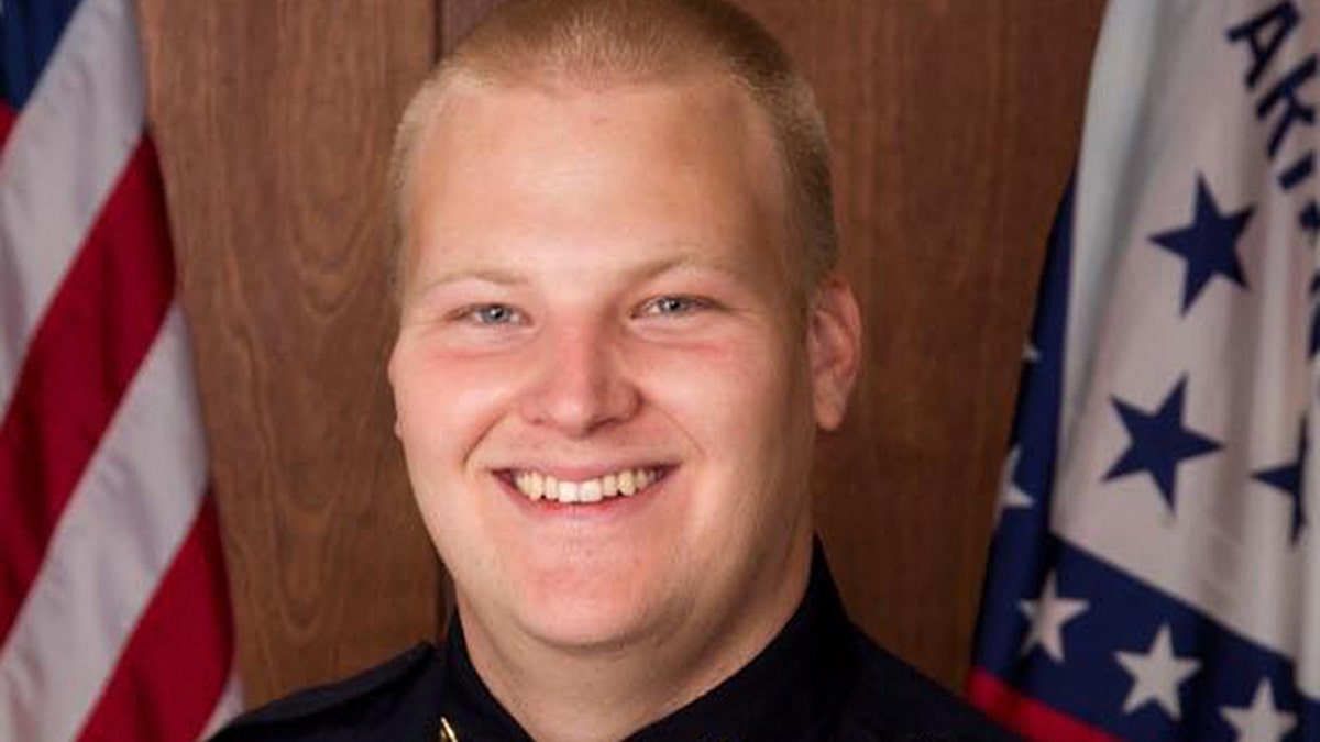 Officer Stephen Carr was shot and killed late Saturday by a suspect.