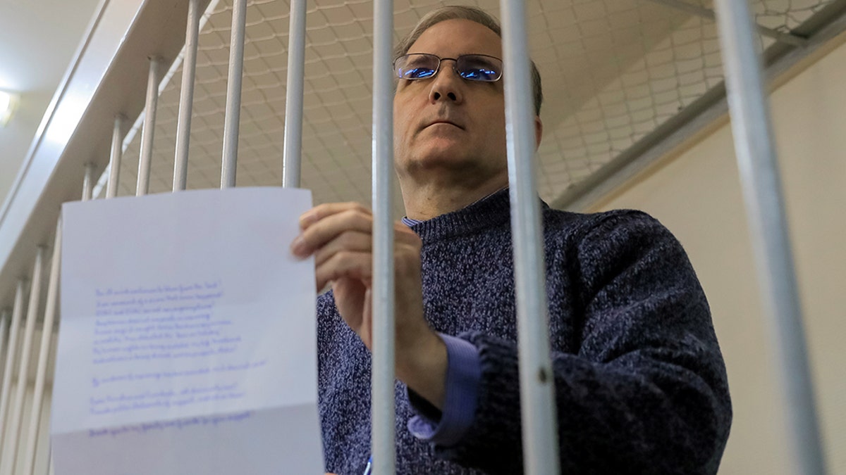 Former U.S. Marine Paul Whelan, who was detained and accused of espionage. Russian officials said Tuesday that Whelan's allegations of ill-treatment and health problems proved false. (REUTERS/Tatyana Makeyeva/File Photo)