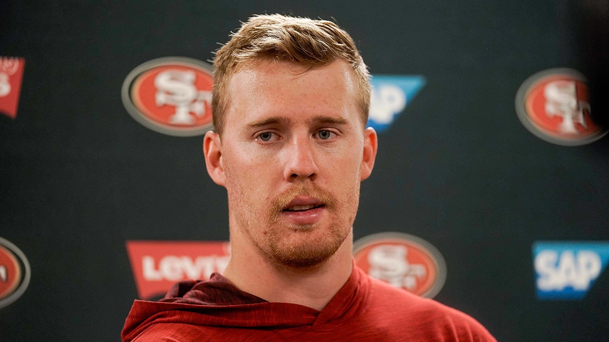 San Francisco 49ers quarterback C.J. Beathard earlier this season. Beathard?returned to the Nashville area to support his family and?missed?Saturday night's game against the Los Angeles Rams.