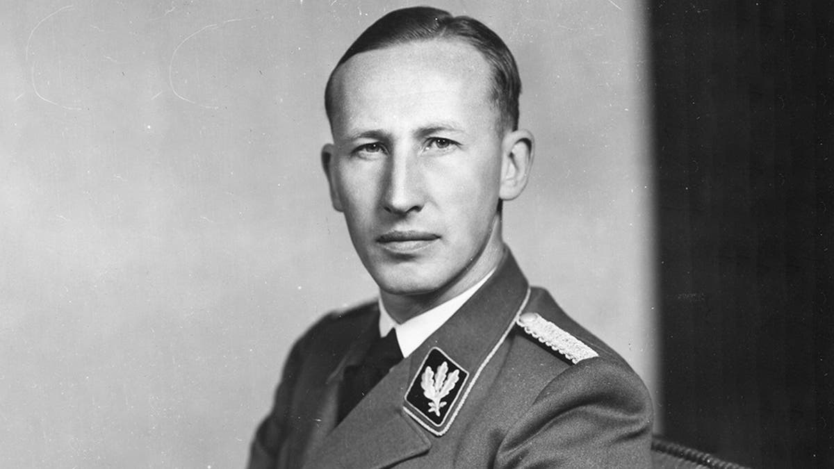 Portrait of German military and political leader and high-ranking Nazi official Reinhard Heydrich (1904 - 1942).