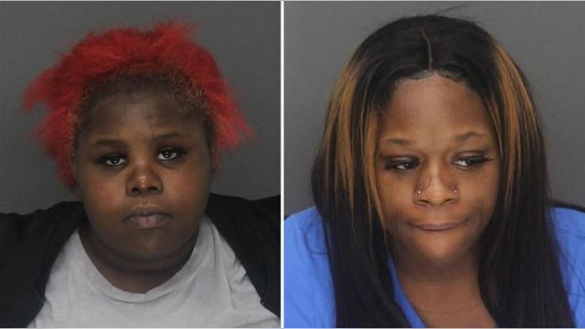 Markayla Darvay Pruitt, left, and Zetorria Frances Ellis were arrested last week on charges of evading arrest.