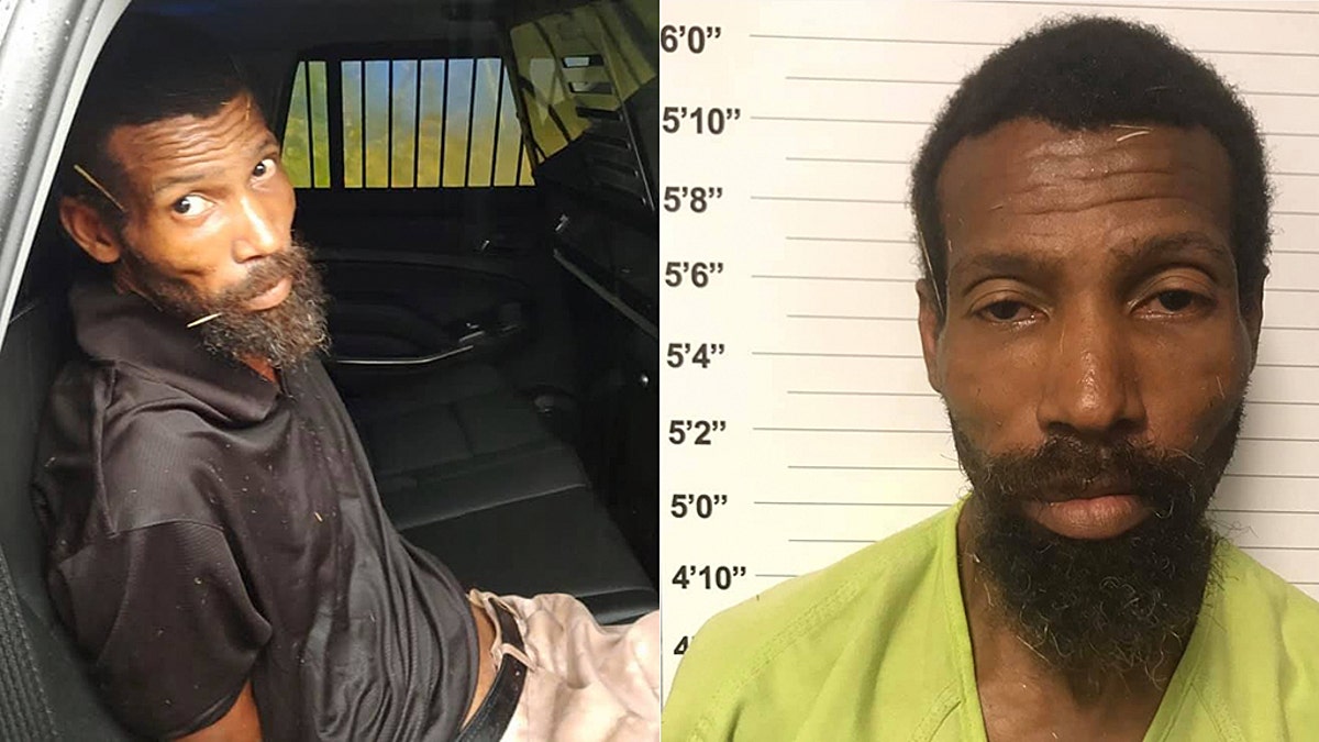 Sean Sanders was arrested after Alabama police say he kidnapped a woman he did not know Sunday 