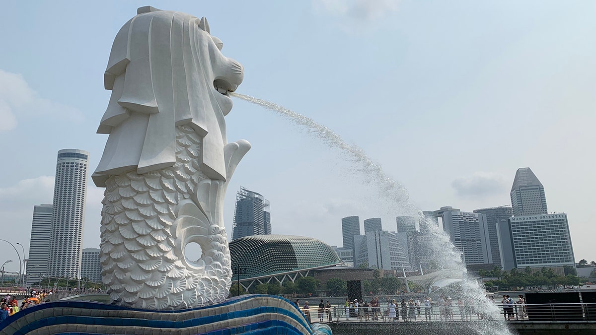 The Singapore Merlion has long been a symbol of the "Lion City."