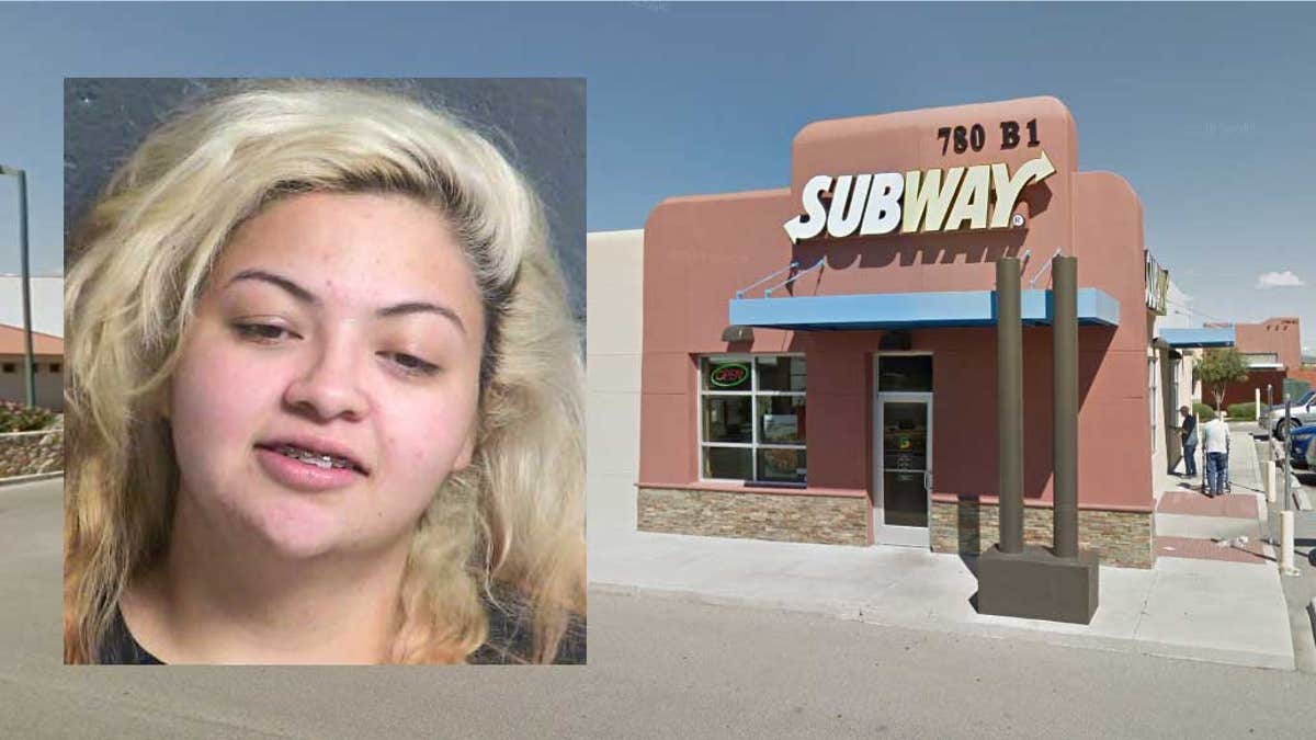 Lorena Ariana Marin told officers she staged a robbery at the Las Cruces Subway where she worked in order to "teach one of the employees a lesson about what could happen late at night in that part of town."